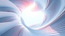 synergetic harmony, serene expression, converging universally, photorealistic, natural environment with integrated tech, highly detailed, flowing organic forms, digitally enhanced, pastel shades, natural sunlight filtering, shot with a macro lens.